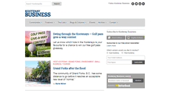 Desktop Screenshot of kootenaybiz.com